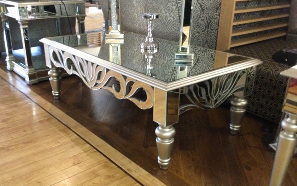 Corintha Mirrored Coffee Table
Now £459 Corintha Mirrored Coffee Table
Now £459